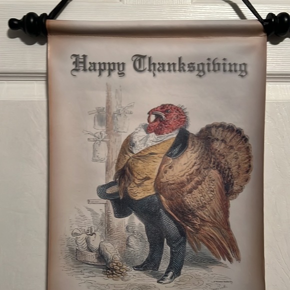 Master Snood I'm Stuffed Thanksgiving Scroll from Victorian Trading Co. - Picture 4 of 14